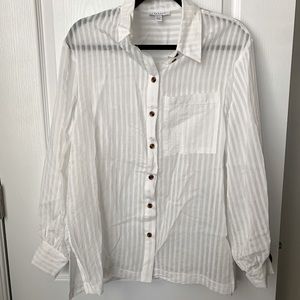 TOPSHOP Cover Up Blouse